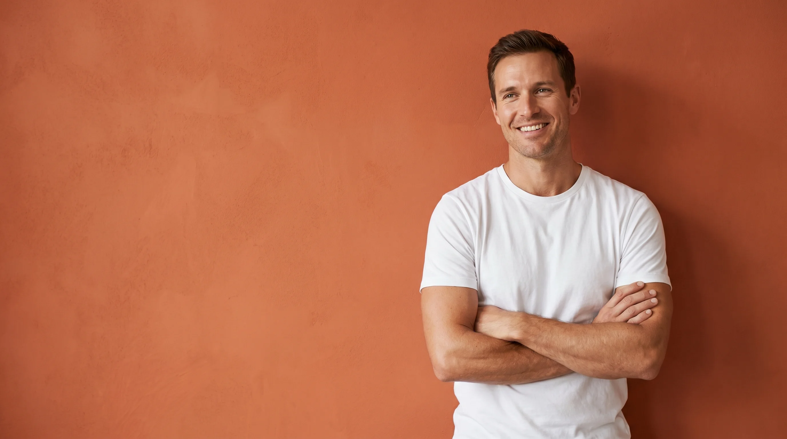 Man smiling
